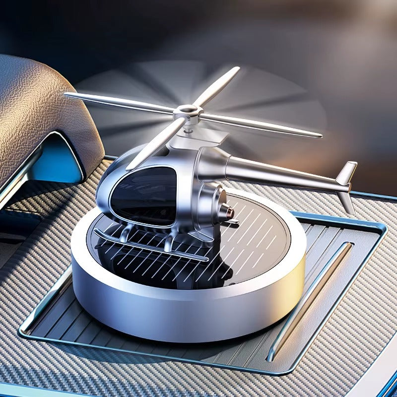 Perfume Solar Power Helicopter Air Freshener
