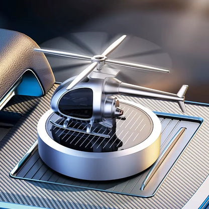 Perfume Solar Power Helicopter Air Freshener