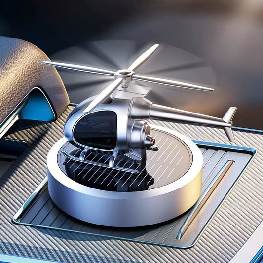Perfume Solar Power Helicopter Air Freshener