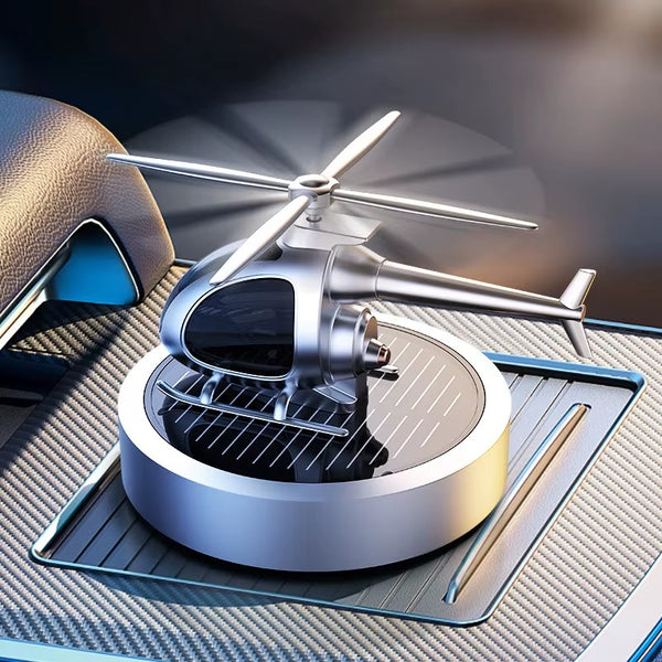 Perfume Solar Power Helicopter Air Freshener